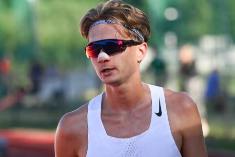 Lietuvos 10 km bėgimo plentu rekordą pagerinęs G. Valinčius: tai tik tarpinė stotelė