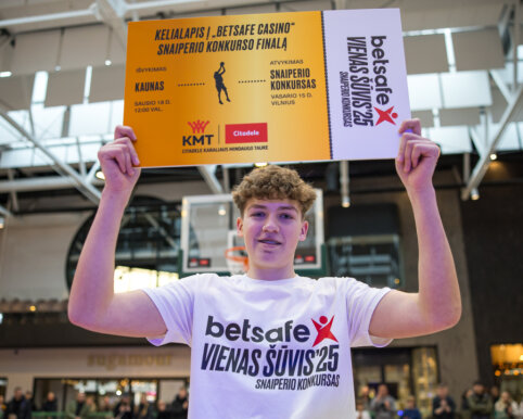 &bdquo;Betsafe Vienas &scaron;ūvis '25&ldquo; finale paai&scaron;kėjo profesionalams i&scaron;&scaron;ūkį mesiantis snaiperis