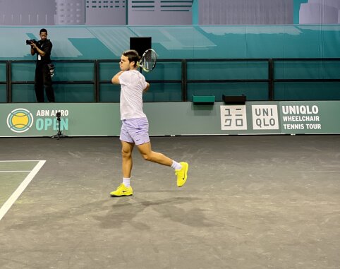 Ilgiausiame &bdquo;Australian Open&ldquo; pusfinalyje dramati&scaron;ka C. Alcarazo pergalė