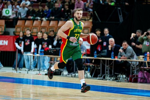 Antroje pusėje dominavusi Lietuva sutriu&scaron;kino lenkus Europos čempionato atrankoje