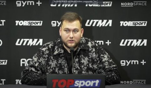 UTMA organizatorius V. Gecas &ndash; apie Dirksčio ir Maslobojevo kovą: &bdquo;Dominykui dar reikia &scaron;iek tiek laiko&ldquo;