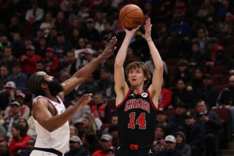 M. Buzelis vėl &bdquo;skraidė&ldquo;, o &bdquo;Bulls&ldquo; pasiekė sunkią pergalę