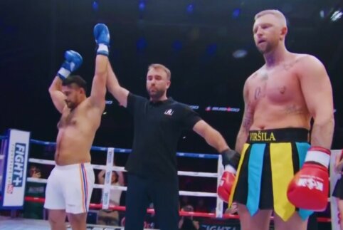 Influencerių KOK kova &ndash; Dymeras nokautavo R. Vir&scaron;ilą