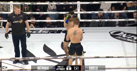 &bdquo;UTMA Rising&ldquo;: A. Brižinskas sutriu&scaron;kino Ž. Kiudelį