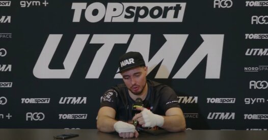 Po nesėkmingo debiuto UTMA organizacijoje N. Luko&scaron;iūnas liejo tulžį ant teisėjų: buvo ir keiksmažodžių