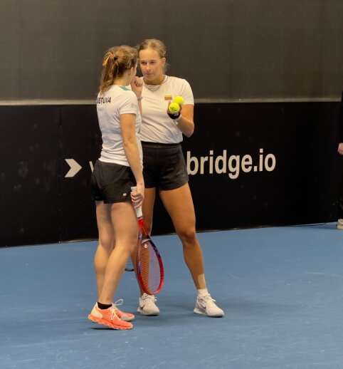 Billie Jean King taurės starte Lietuva apmaudžiai nusileido Slovėnijai