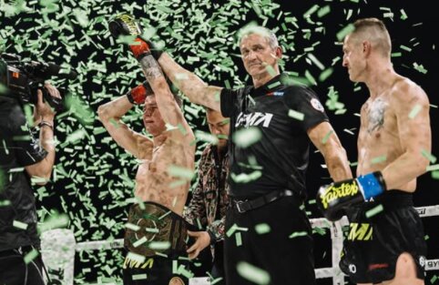 Paskutinė H. Vik&scaron;raičio karjeros kova (VIDEO)