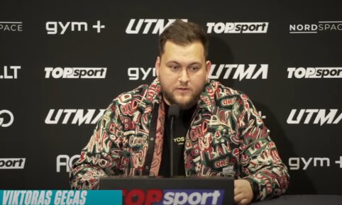 UTMA vadovas V. Gecas &ndash; apie premijas, kitą D. Dirksčio varžovą ir E. Stanionio kovą Kaune