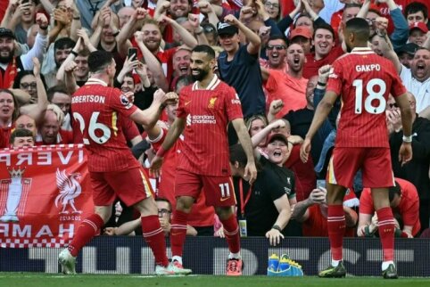 &bdquo;Tottenham&ldquo; ekipą palaužęs &bdquo;Liverpool&ldquo; klubas &ndash;  Anglijos &bdquo;Premier&ldquo; lygos čempionai