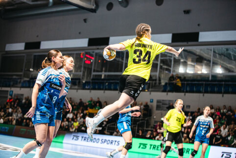 Pergalės namuose neužteko &ndash; Lietuvos rankininkės liko per žingsnį nuo pasaulio čempionato