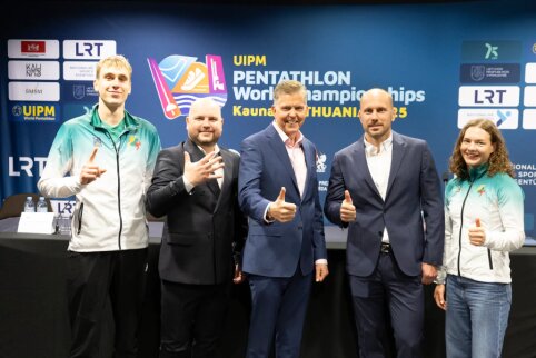 Oficialu: Kaune įvyks pasaulio &scaron;iuolaikinės penkiakovės čempionatas