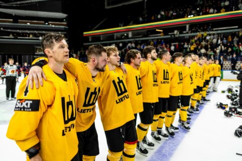 Progas &scaron;vaistę lietuviai prarado ta&scaron;ką, bet i&scaron;kovojo ketvirtą pergalę i&scaron; eilės