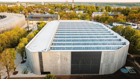 LLAF prezidentas įvertino naujutelaitį Kauno maniežą: &bdquo;Ten pasieksime daug Lietuvos rekordų&ldquo;