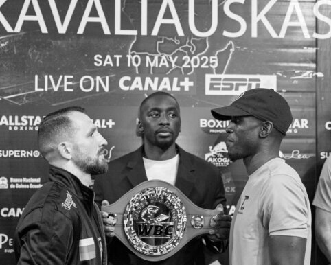 E. Kavaliauskas ir S. Cissokho stojo akis į akį &ndash; jų laukia paskutinis žingsnis iki kovos dėl pasaulio čempiono diržo