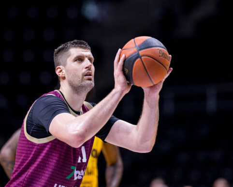 Svorio numetęs D. Gagičius &ndash; apie viltį dėl medalių ir vadovą J. Mačiulį