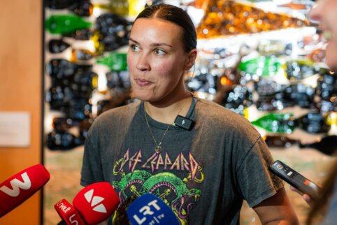 Po gimdymo rinktinei pasiruo&scaron;usi atstovauti K. Nacickaitė: &bdquo;Buvo labai gera stebėti rinktine&ldquo;