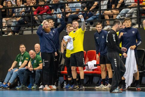 Lietuvos rinktinės kapitonas G. Babarskas: &bdquo;Komanda atidavė visą save&ldquo;
