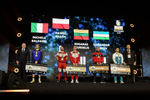 E. Skurdelis tarptautiniame Felikso &Scaron;tamo turnyre pelnė bronzos medalį