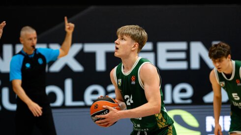 Abu Dabyje &ndash; dar viena puiki jaunųjų žalgiriečių pergalė