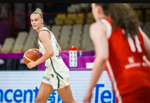 Europos čempionate Čekijai pralaimėjusios lietuvės kovos dėl 7 vietos