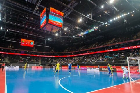 Dviguba pergalė: Europos futsal čempionatas lieka Lietuvoje, baltarusių mūsų &scaron;alyje nebus