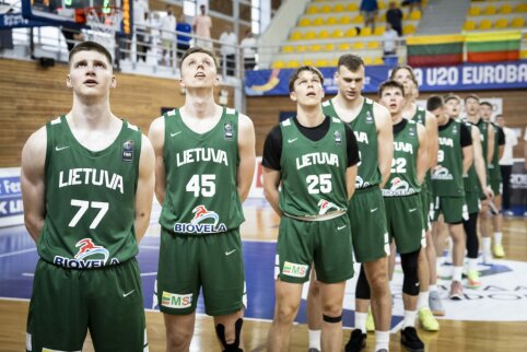 Lietuvos dvide&scaron;imtmečių rinktinė įveikė lenkus bei pasiekė EČ ketvirtfinalį