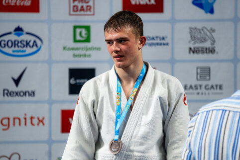 Lietuvos dziudo kovotojas Ž. Karalevičius &ndash; Europos jaunimo olimpinio festivalio prizininkas