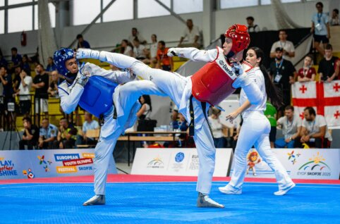 Tekvondo kovotojas N. Jakelaitis &ndash; Europos jaunimo olimpinio festivalio prizininkas