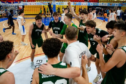 Serbus antrąsyk patiesusi 16-mečių rinktinė i&scaron;kovojo EJOF bronzą