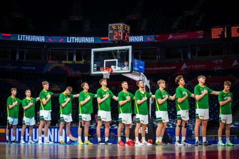 Lietuvos U18 rinktinę Europos čempionato a&scaron;tuntfinalyje įveikė iki tol be pergalių žengę latviai