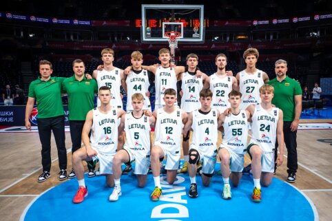 A&scaron;tuoniolikmečių rinktinė i&scaron;saugojo vietą Europos čempionato A divizione