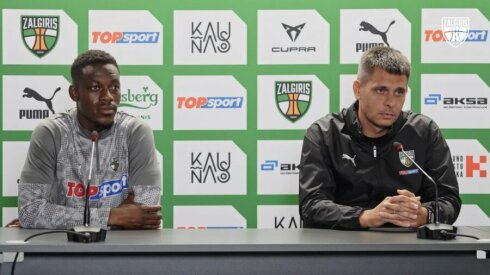 &bdquo;Kauno Žalgirio&ldquo; treneris E. Černiauskas: &bdquo;Stengsimes Islandijoje būti geresni nei Kaune&ldquo;