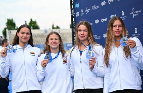 Nordic čempionate Lietuvos jaunimas užėmė 3 vietą