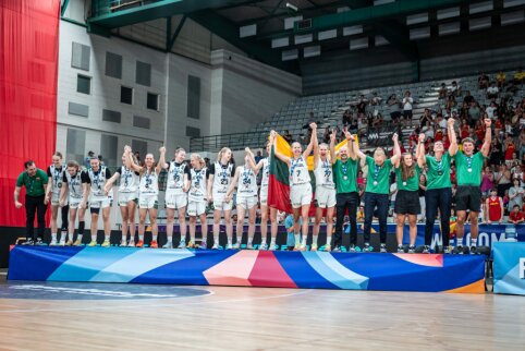 Sensacijas kūrusios Lietuvos dvide&scaron;imtmetės &ndash; Europos vicečempionės