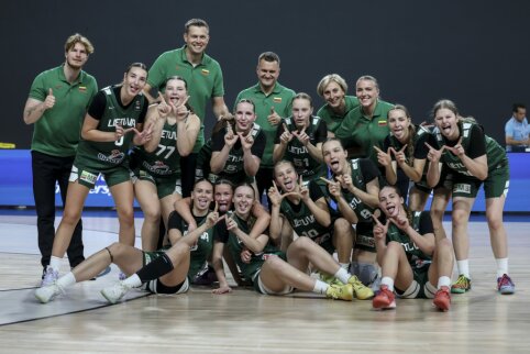 U16 merginų rinktine &ndash; per žingsnį nuo elitinio diviziono