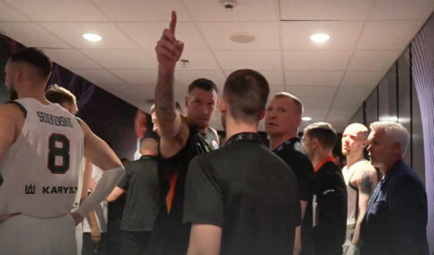 Paai&scaron;kėjo, dėl ko kilo konfliktas arenos koridoriuje per Vokietijos ir Lietuvos rungtynes