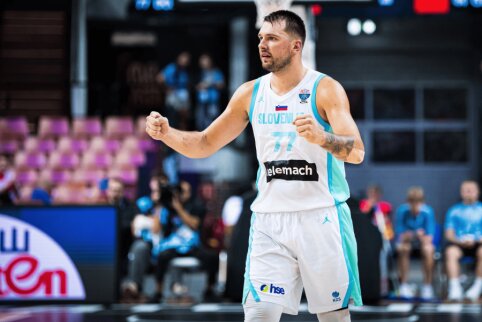 Europos čempionate &ndash; L. Dončičiaus trigubas dublis