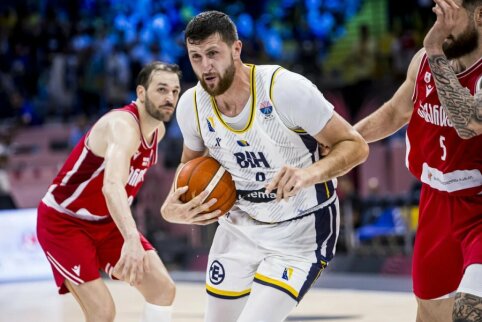 Lemiamose rungtynėse bosniai i&scaron;kovojo kelialapį į atkrintamąsias, Ispanija &ndash; ant prarajos kra&scaron;to