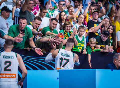 Ketvirtfinalio mū&scaron;yje prie&scaron; graikus numatoma vir&scaron; 6 tūkstančių Lietuvos sirgalių