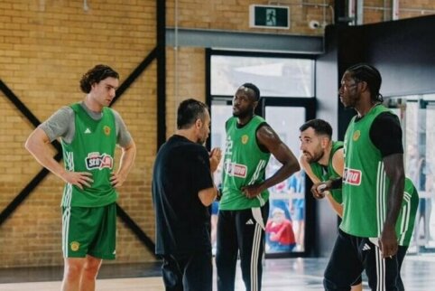 &bdquo;Panathinaikos&ldquo; treniruotėje &ndash; ry&scaron;ki NBA žvaigždė