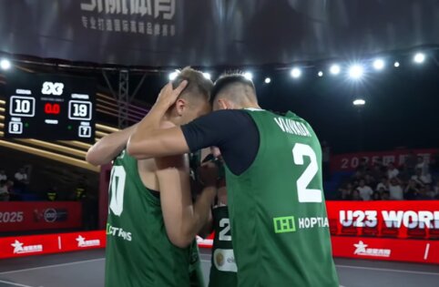 3x3 U23 rinktinė &ndash; pasaulio čempionai