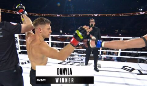 D. Danyla per du raundus įveikė A. Kalasiuną, I. Gocmenas sutriu&scaron;kino D. Jemeljanovą