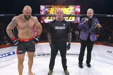 Diskvalifikacinį pralaimėjimą patyręs T. Pakutinskas &ndash; ar tokiems veiksmams yra vietos sporte?