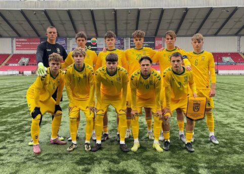 Retas pasiekimas: Lietuvos U17 rinktinė EČ atrankoje įveikė bendraamžius i&scaron; Anglijos