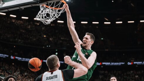 &bdquo;Jonavos&ldquo; negailėjęs &bdquo;Žalgiris&ldquo; žengė pirmą žingsnį link KMT finalinio ketverto