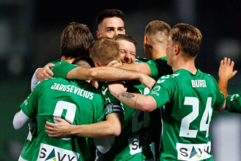 &bdquo;Žalgiris&ldquo; užsitikrino trečią vietą A lygoje bei vietą Europoje