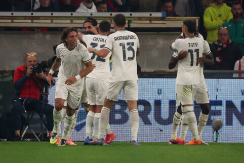 Kylantis Lazio namuose pranoko Cagliari klubą