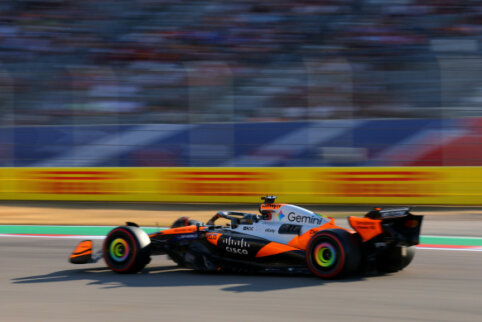 L. Norrisas, &bdquo;Ferrari&ldquo; ir &bdquo;Red Bull&ldquo; &ndash; San Paulo treniruotėje greičiausias dugne