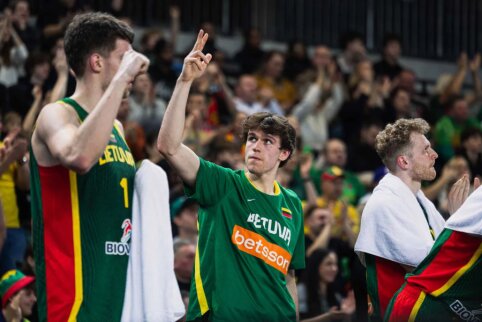 Metų i&scaron;sigelbėjimas: trys I. Sargiūno trita&scaron;kiai per 15 sekundžių i&scaron;gelbėjo Lietuvos kailį Londone