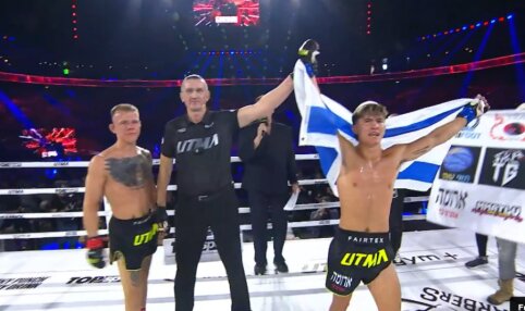 Izraelio kovotojas pasiuntė N. Barto&scaron;ką į keturis nokdaunus